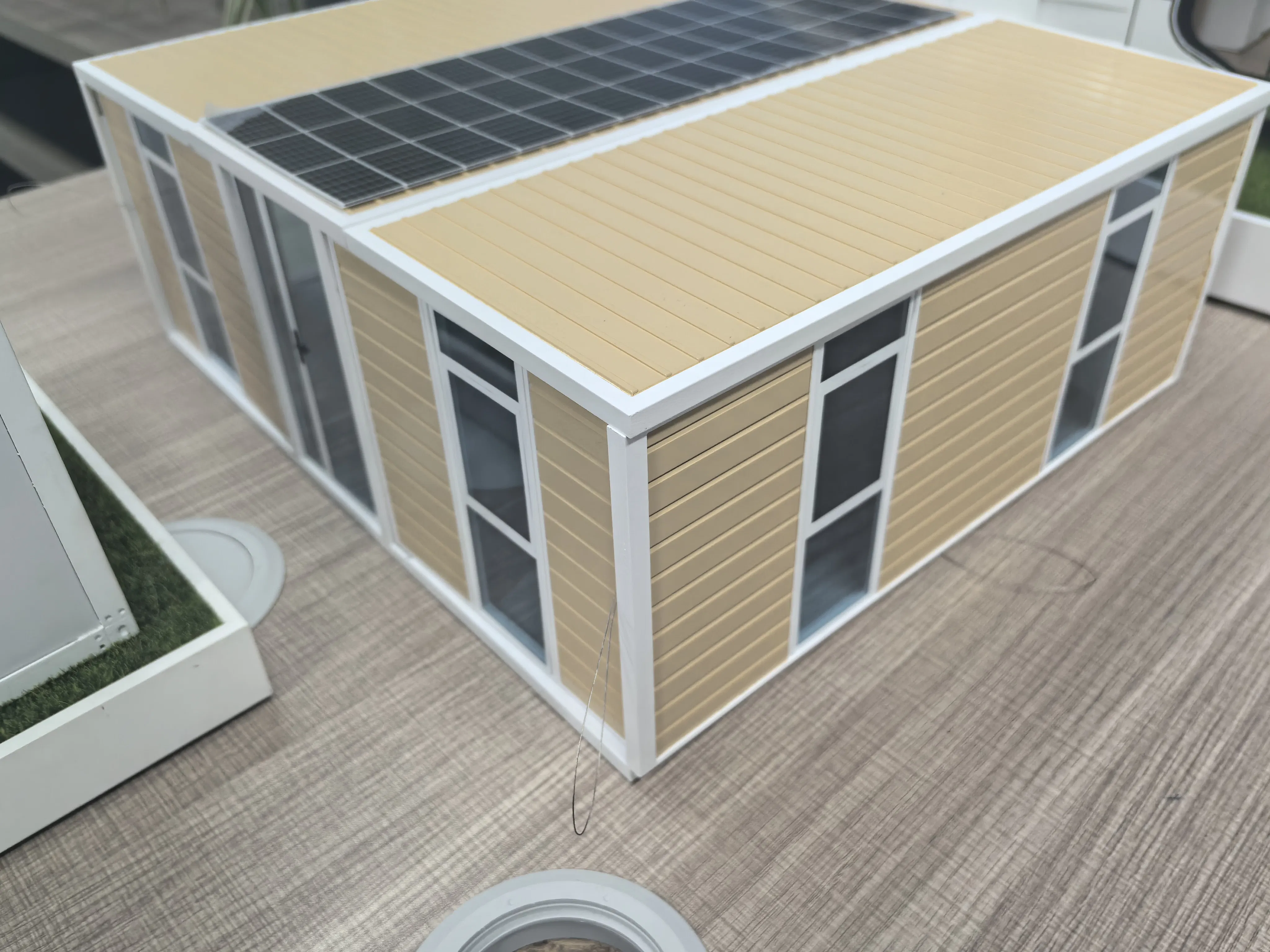 20FT Modular Steel Container House 3 Bedrooms Expandable Mobile Home