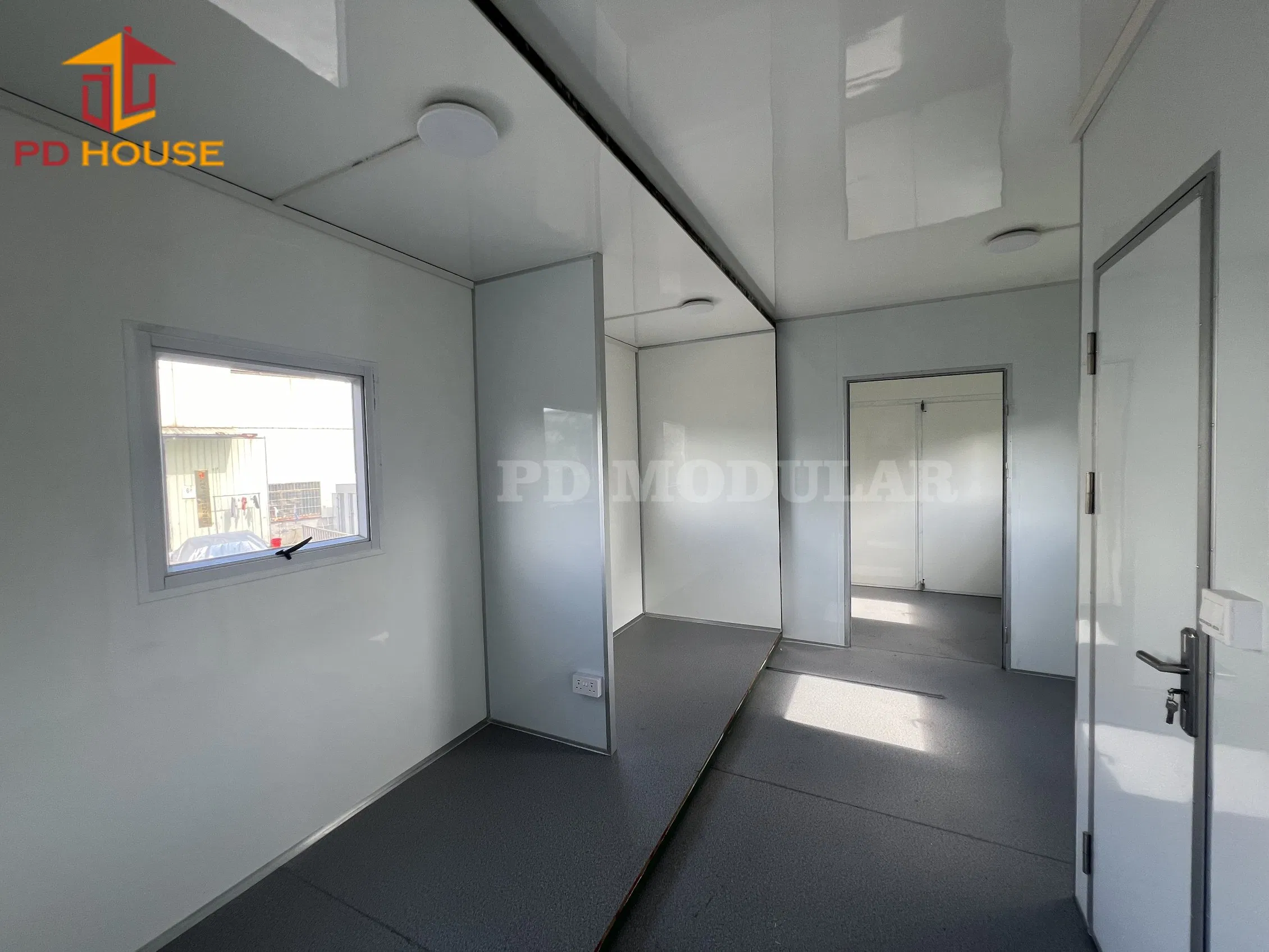 Expandable Auto Open Hydraulic System Slide out Modular Portable Trailer Truck Aluminum Mobile Lab Medical Container Hospital Clinic