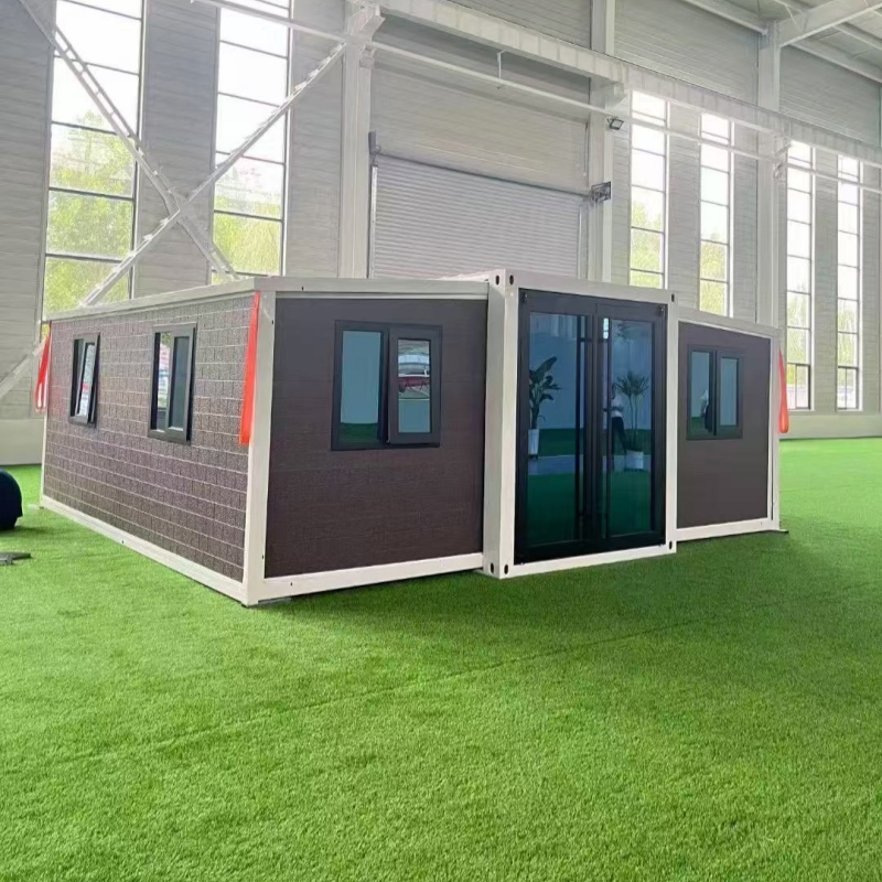 20FT/40FT Modern Mini Modular Cheap Mobile Expandable Prefab House Luxury Living Prefabricated Building Foldable Flat Pack Container Homes