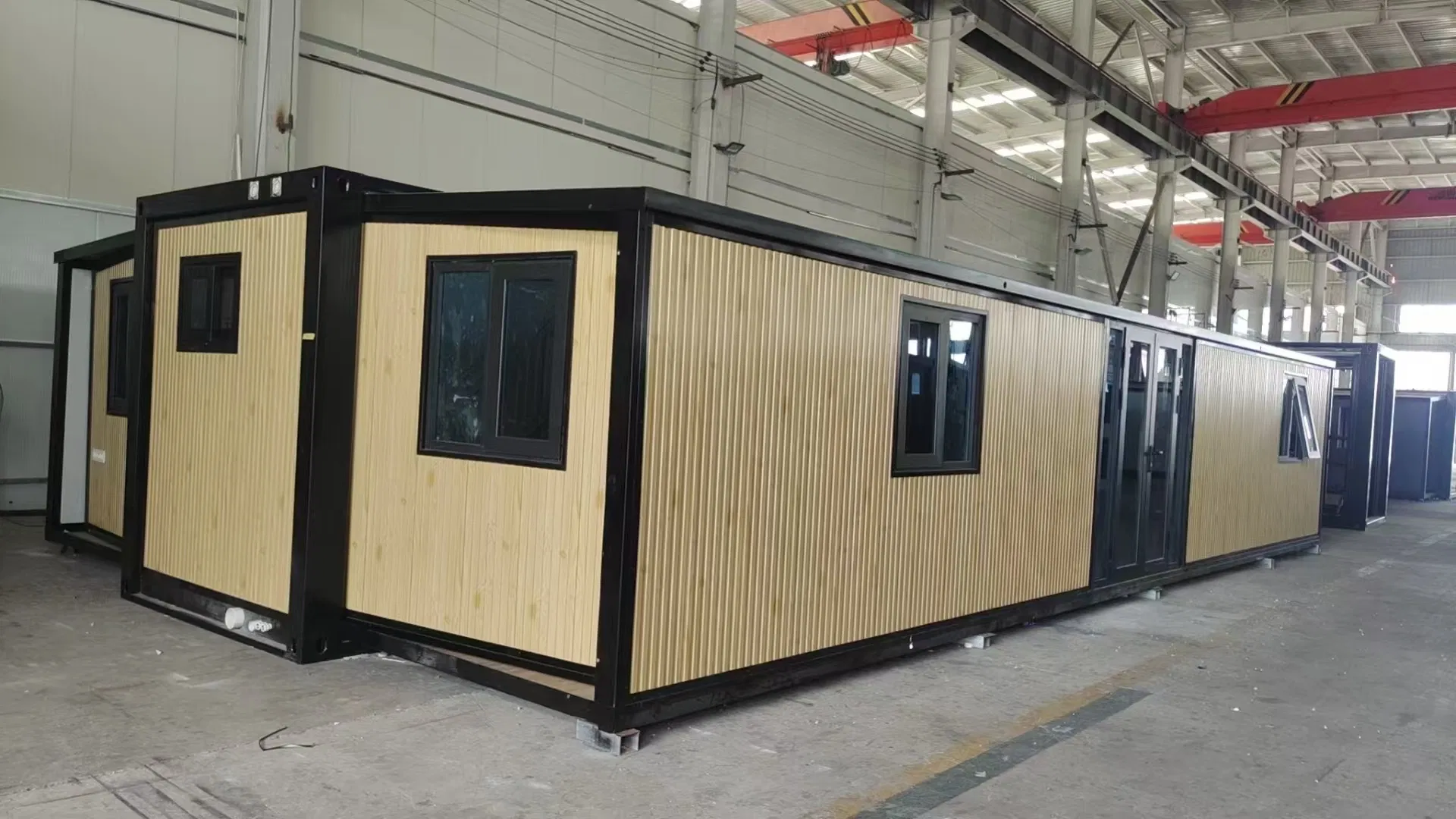 20FT Modular Steel Container House 3 Bedrooms Expandable Mobile Home