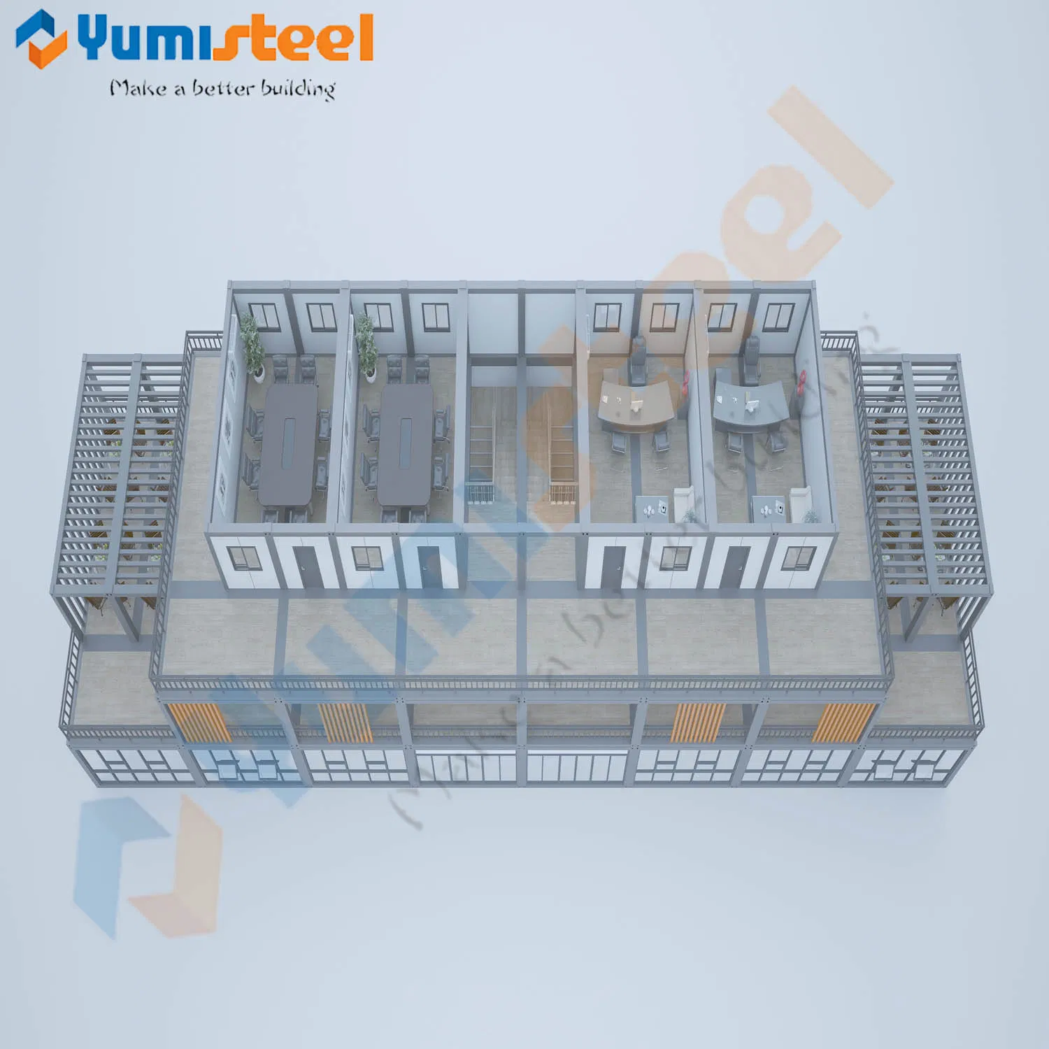 Modern Metal Portable Container Small Office