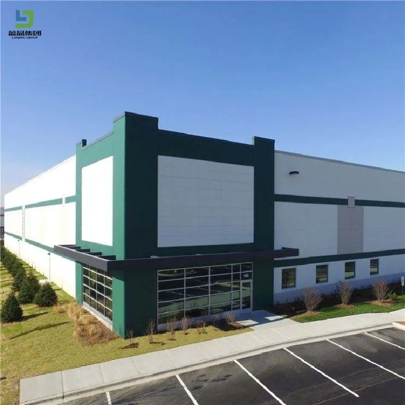 Prefabricated Steel Structure Frame Metal Structure for Commercial Residential Commercial School Office Buildings/Industrial Prefab Warehouse