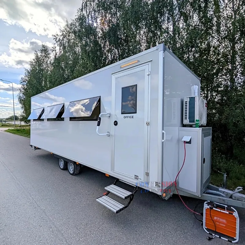 Container Office on Wheels