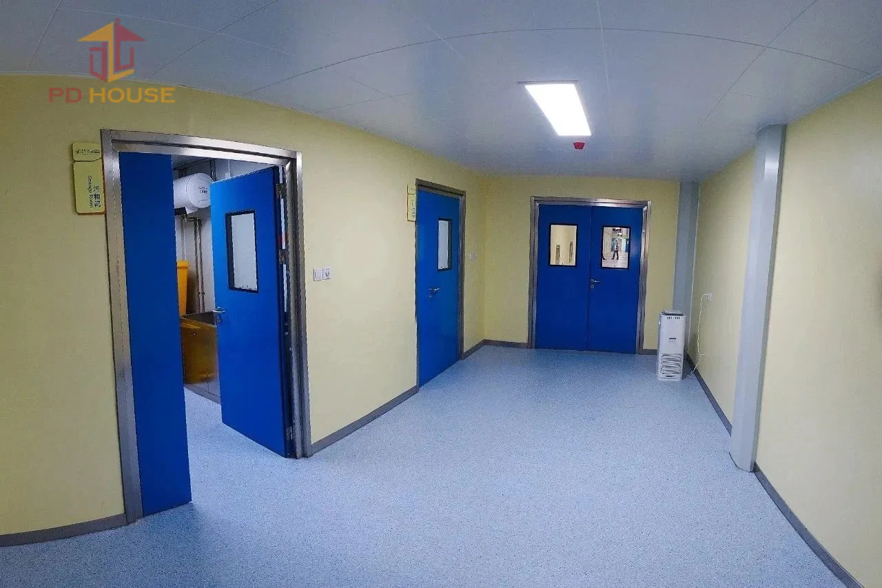 Prefabricated Container Disease Portable Ready Made Hospital Clinic Lab Isolation Room