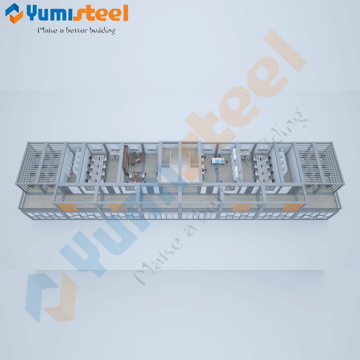 Modern Metal Portable Container Small Office