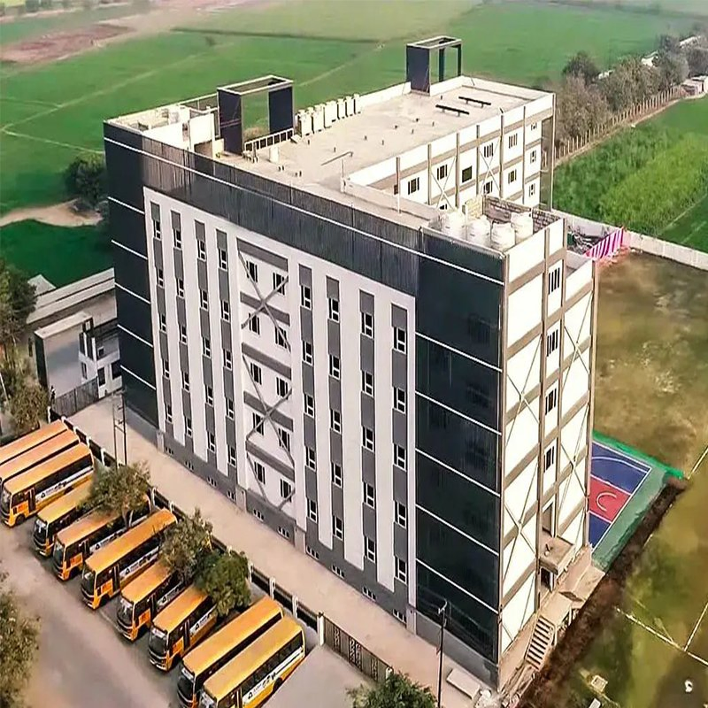 Pre-Fabricated Steel Structure Prefab House School Multi Storey Building