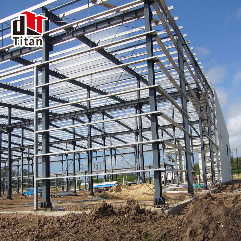 Pre Engineered Industrial Warehouse Workshop Prefab Steel Structure