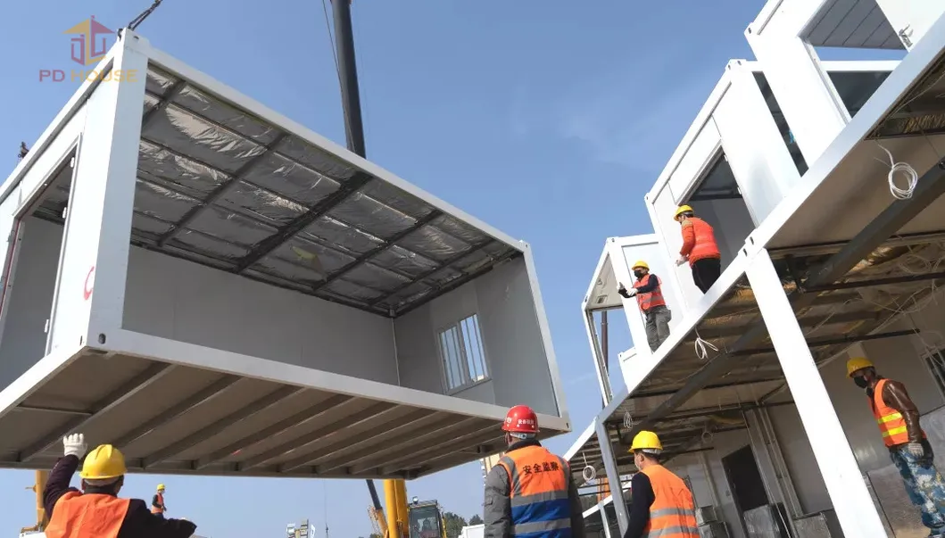 Prefab isolation room