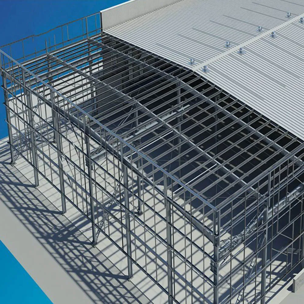 Prefab Quality Insulated Steel Structure Metal Frame Office School Warehouse Factory Building