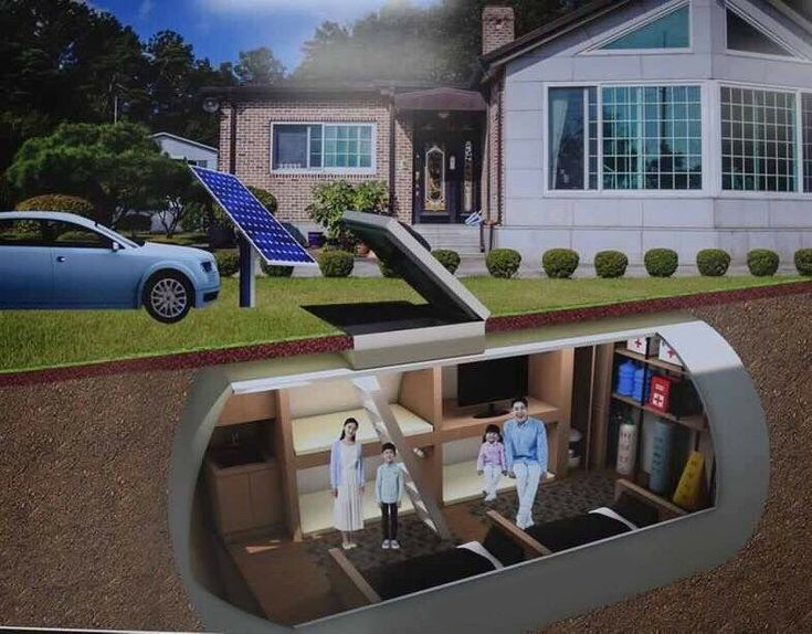 Builds Disaster-Proof Reinforced Fortress Shelter Underground