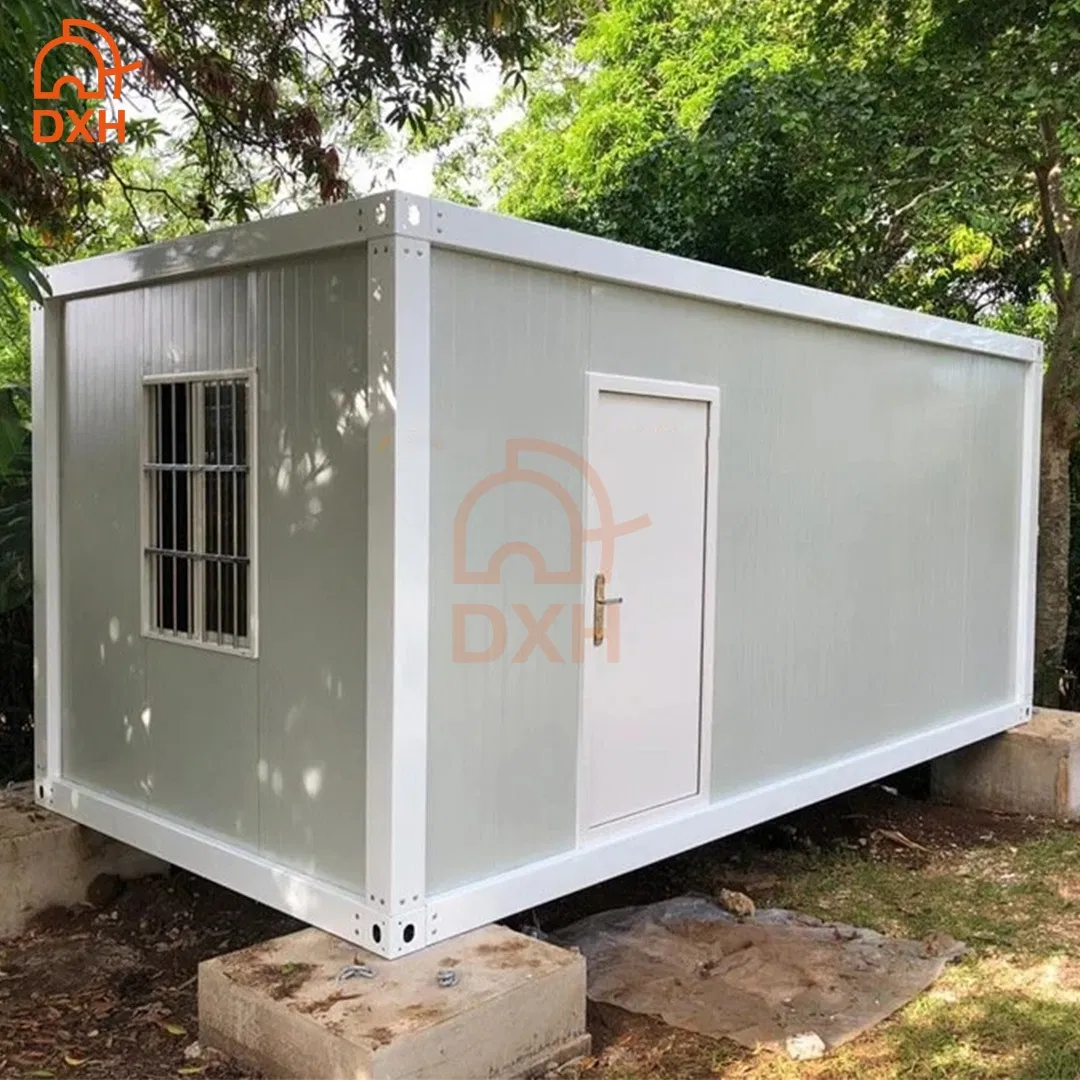 Dxh Prefab Camping Office Hotel School Hospital Living Dormitory Meeting Room Warehouse Mall Shop Apartment Flat Pack Container House for Sale