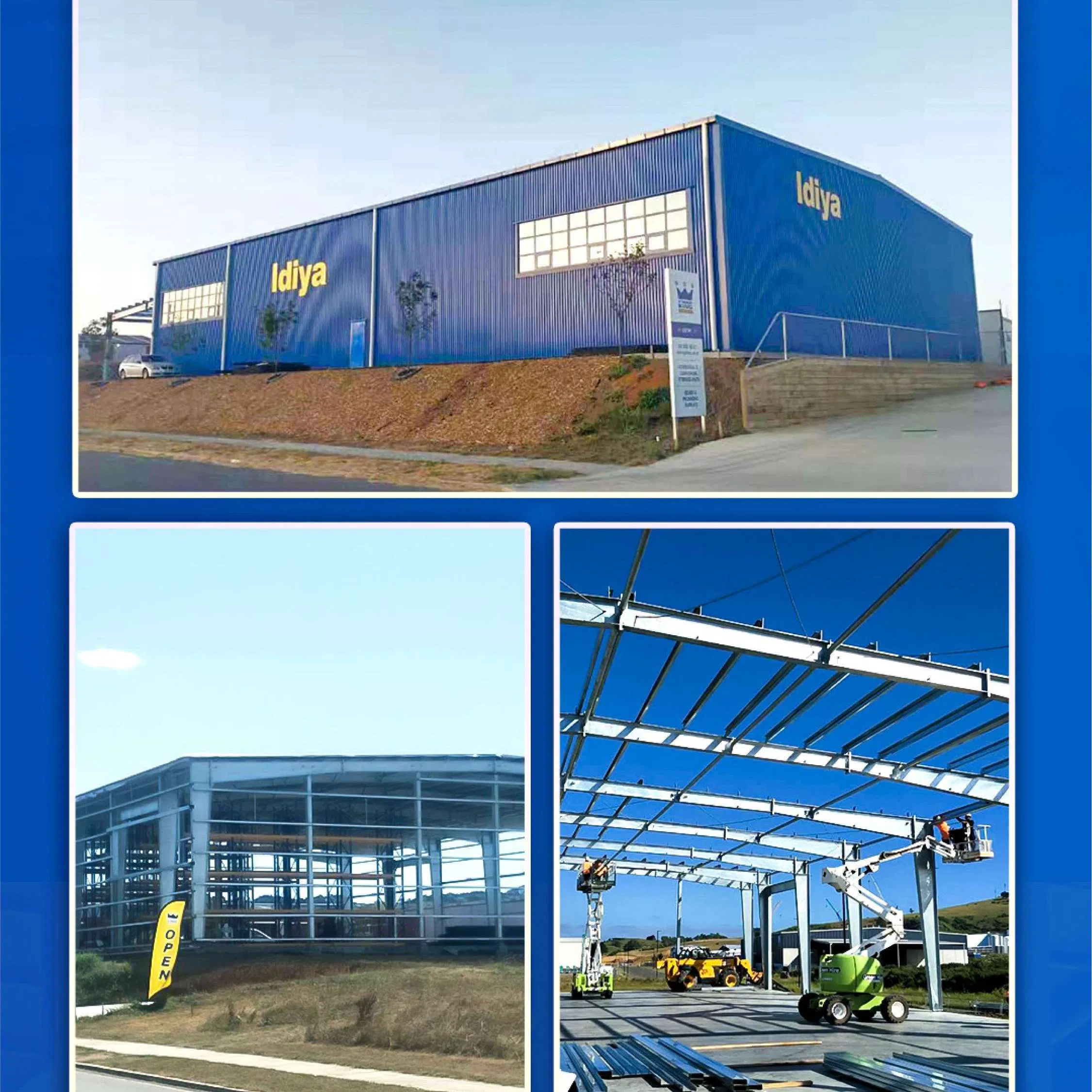 Steel Structure Prefab Building Exhibition Hall School College