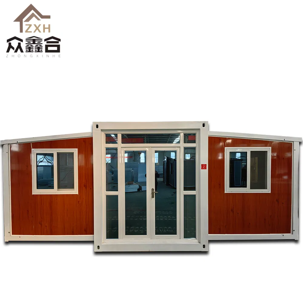 Security-Enhanced 20/40FT Light-Steel Structure 3-Bedroom Expandable Prefab Container House with Kitchen