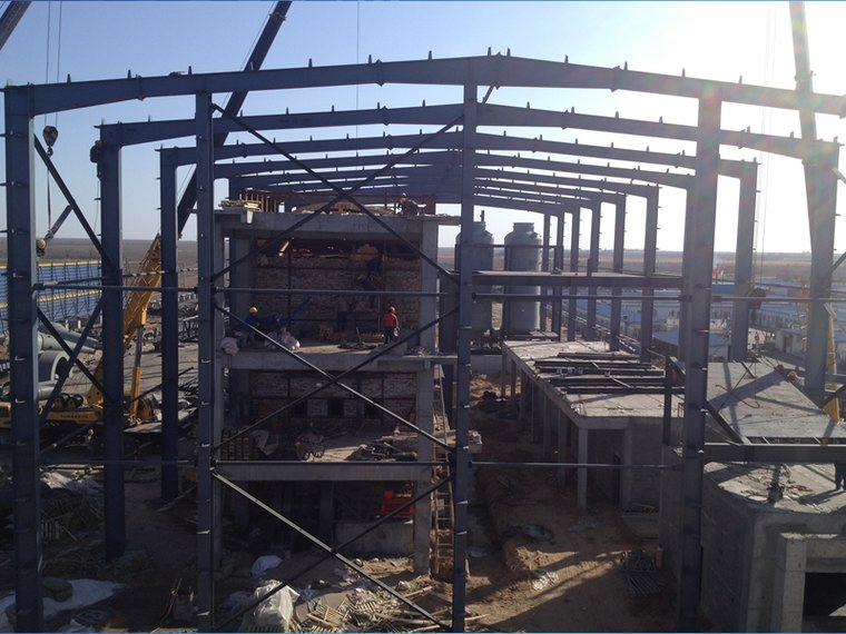 Metal Frame Prefabricated Multi-Layer Prefab Factory Steel Structure for Workshop/Warehouse Building Material Prefabricated House