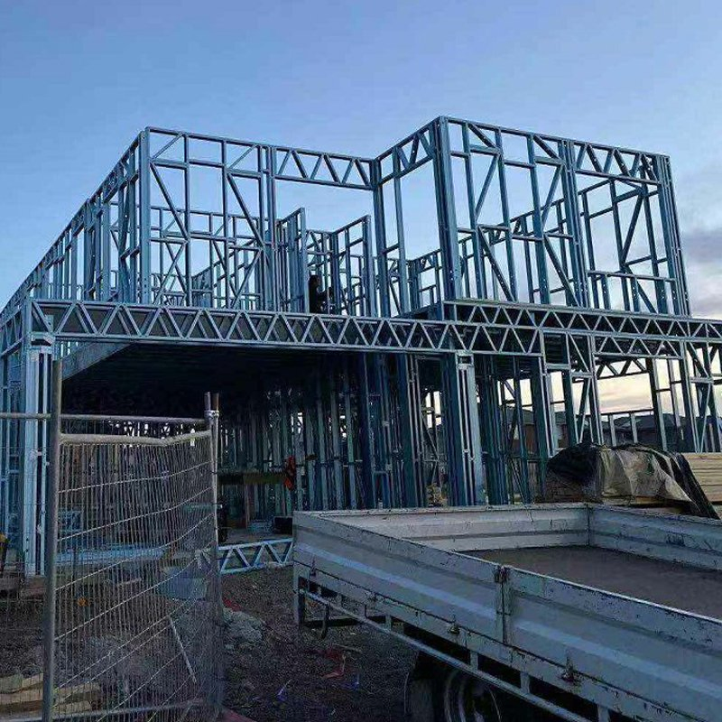 China Modern Luxury Prefabricated Living Modular Light Steel Structure Prefab Villa House