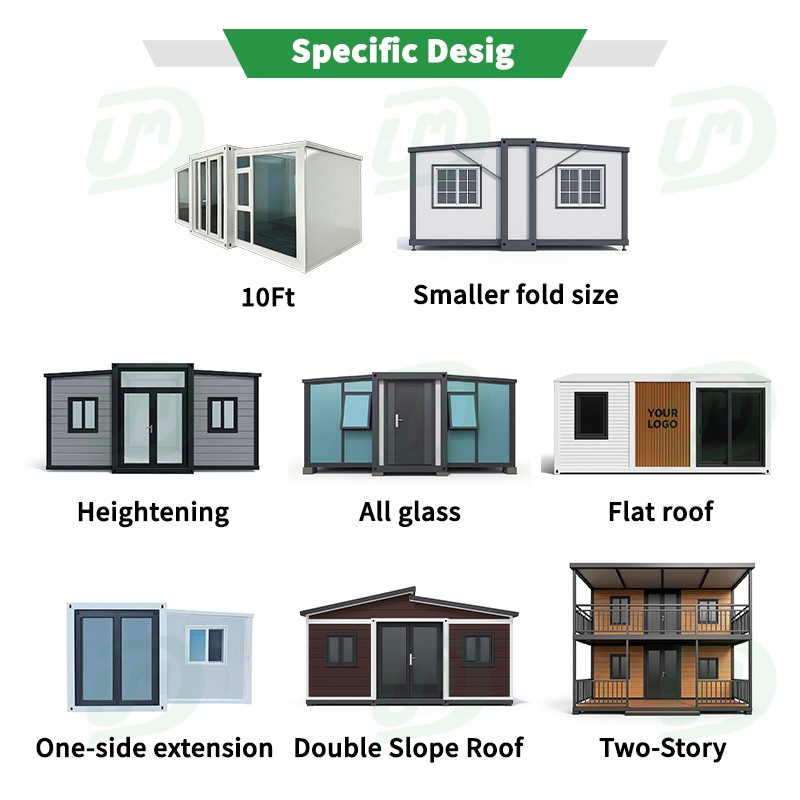High Quality Casa Prefabricada Prefab Modular Mobile Tiny Living Expandable Container Homes