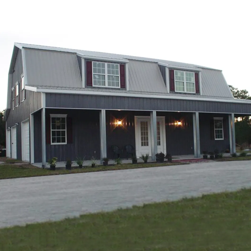 Luxury Villa House Prefabricated Home L3 Storey Light Steel Villa Steel Structure House