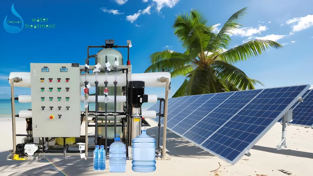 1000L/hr solar bwro system