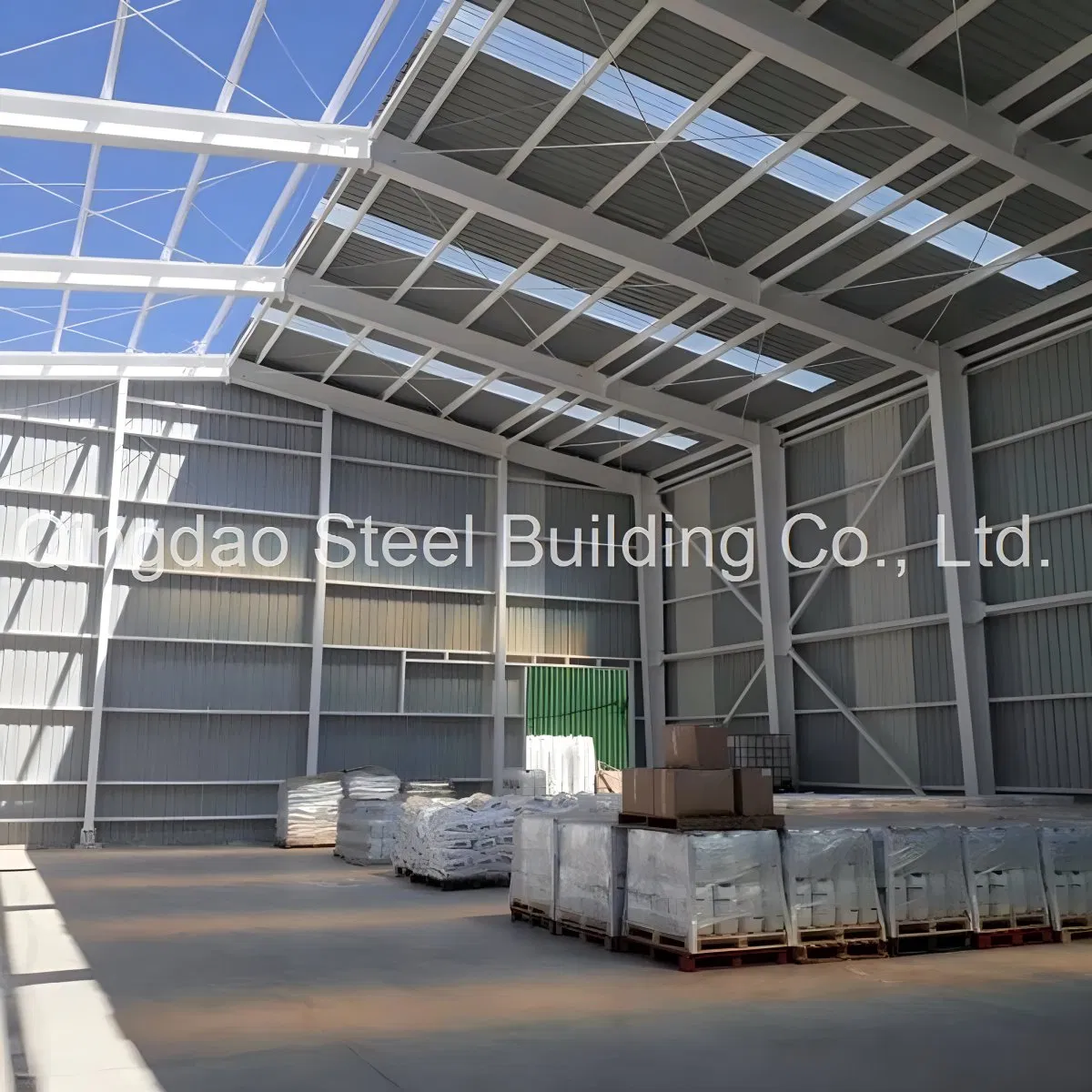 Pre-Engineered Light Steel Structure Frame Warehouse/Workshop/Factory/Plant/Car Park/Stadium/School/Hospital/Storage Prefab Steel Structure Building