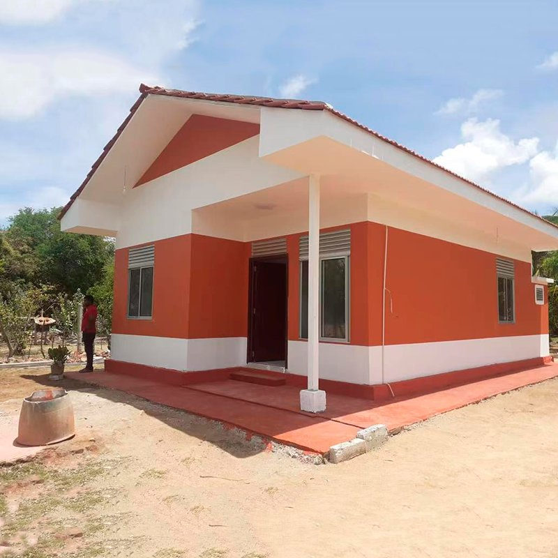 Fast Install Steel Structure Prefabricated Luxury Villa