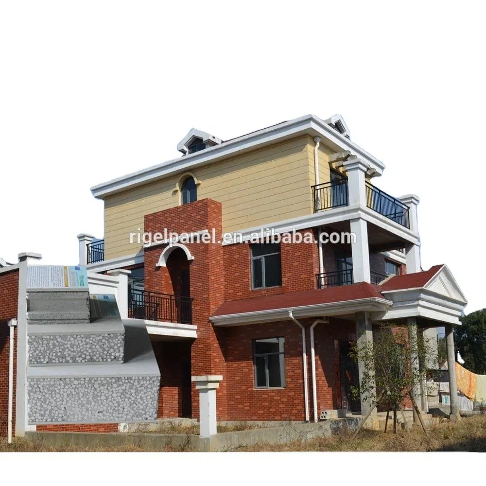 Low Cost and Fast Assembly Light Steel Structure Prefabricated Luxury Villa WPC Home Decor