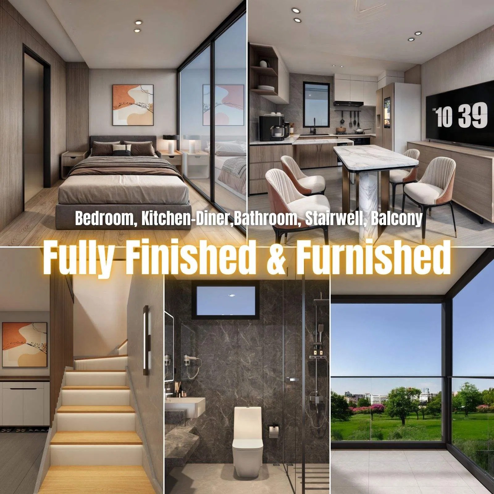 Ranzoo Expandable Container tiny modular prefab Homes with Free Design and Tailored Dimensions