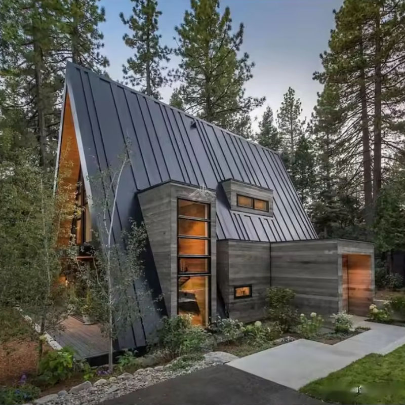 Quick Installation of Light Steel Prefabricated House Steel Structure House Luxury Villa