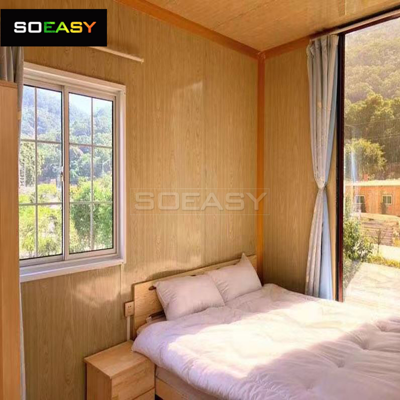 Luxury Mobile Light Steel Structure Villa Modular Flat Pack Shipping Container Office Portable Prefab Prefabricated House/Construction Home
