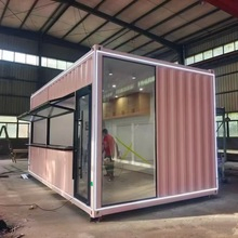 Prefabricated House Temporary Office Commercial Custom Container Mobile Shop