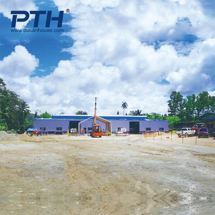 Low Cost Prefabricated Container House as Modular Building in Philippines