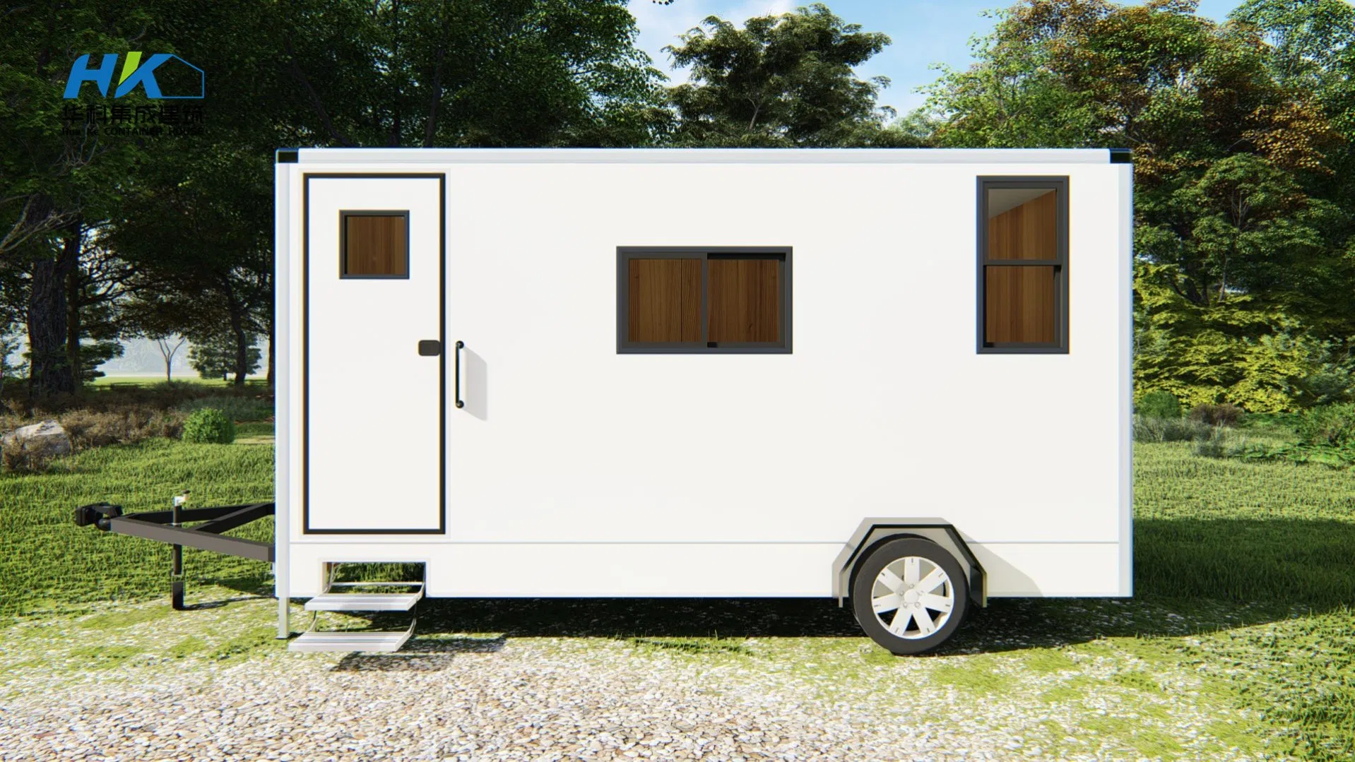 High Performance Customizable Good Service Temporary Offices Quick Build Affordable Portable Container Office with Trail