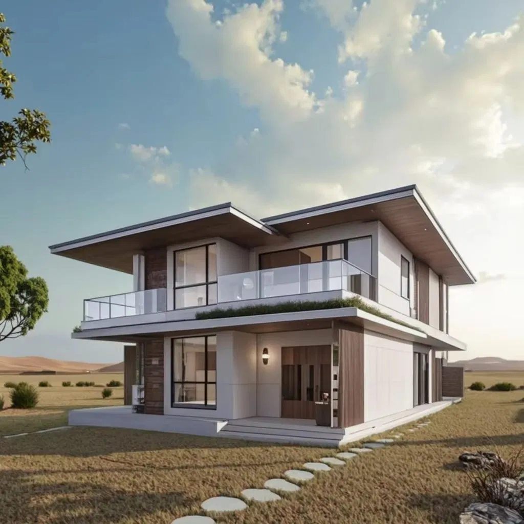 Modern Prefab Tiny House Light Steel Villa Modular Prefab House Capsule House Prefab Villa House