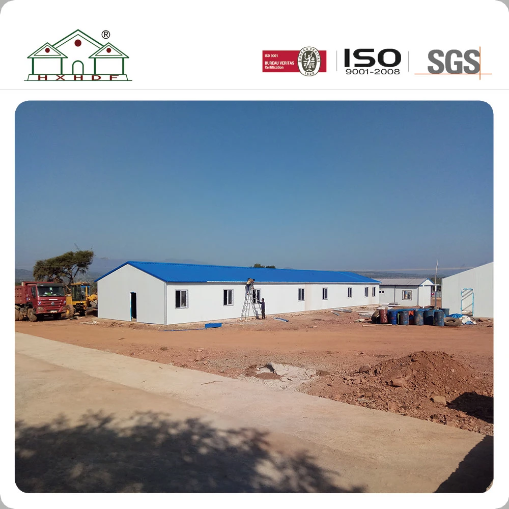 Prefab Light Steel EPS Sandwich Panel House/Dorm/Office in Ethiopia