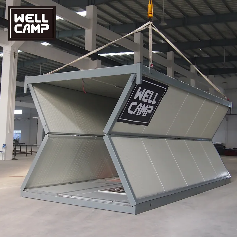 20FT Mobile Portable Outdoor City Folding Expandable Container Cabin Shops for Coffee Restaurant or Snack
