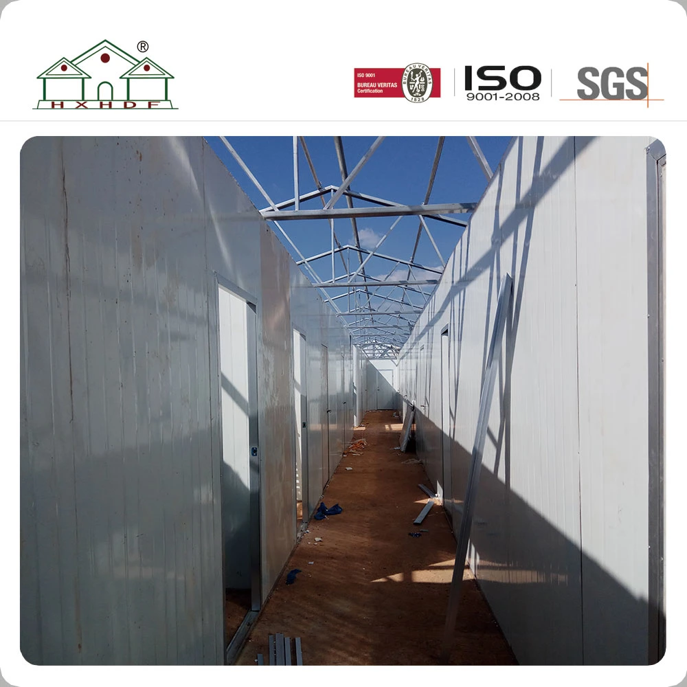 Prefab Light Steel EPS Sandwich Panel House/Dorm/Office in Ethiopia