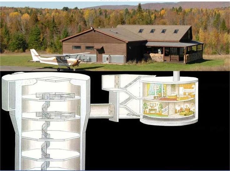 Builds Disaster-Proof Bomb Shelter Underground