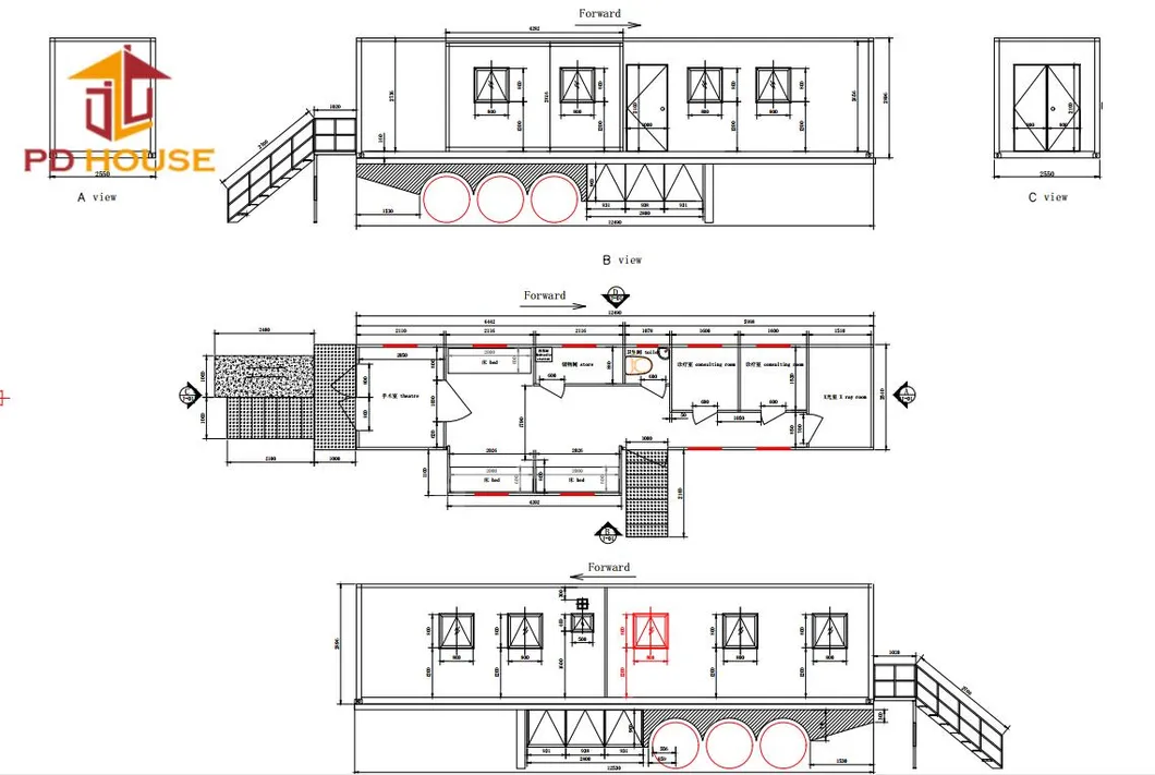 Portable Medical Trailer