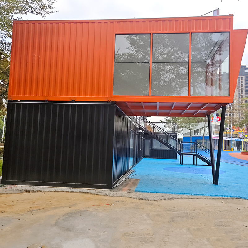 Customizable Mobile Shipping Prefab House Low Price Modern Design Container Shop