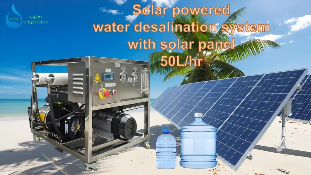 50L sea water solar desalination