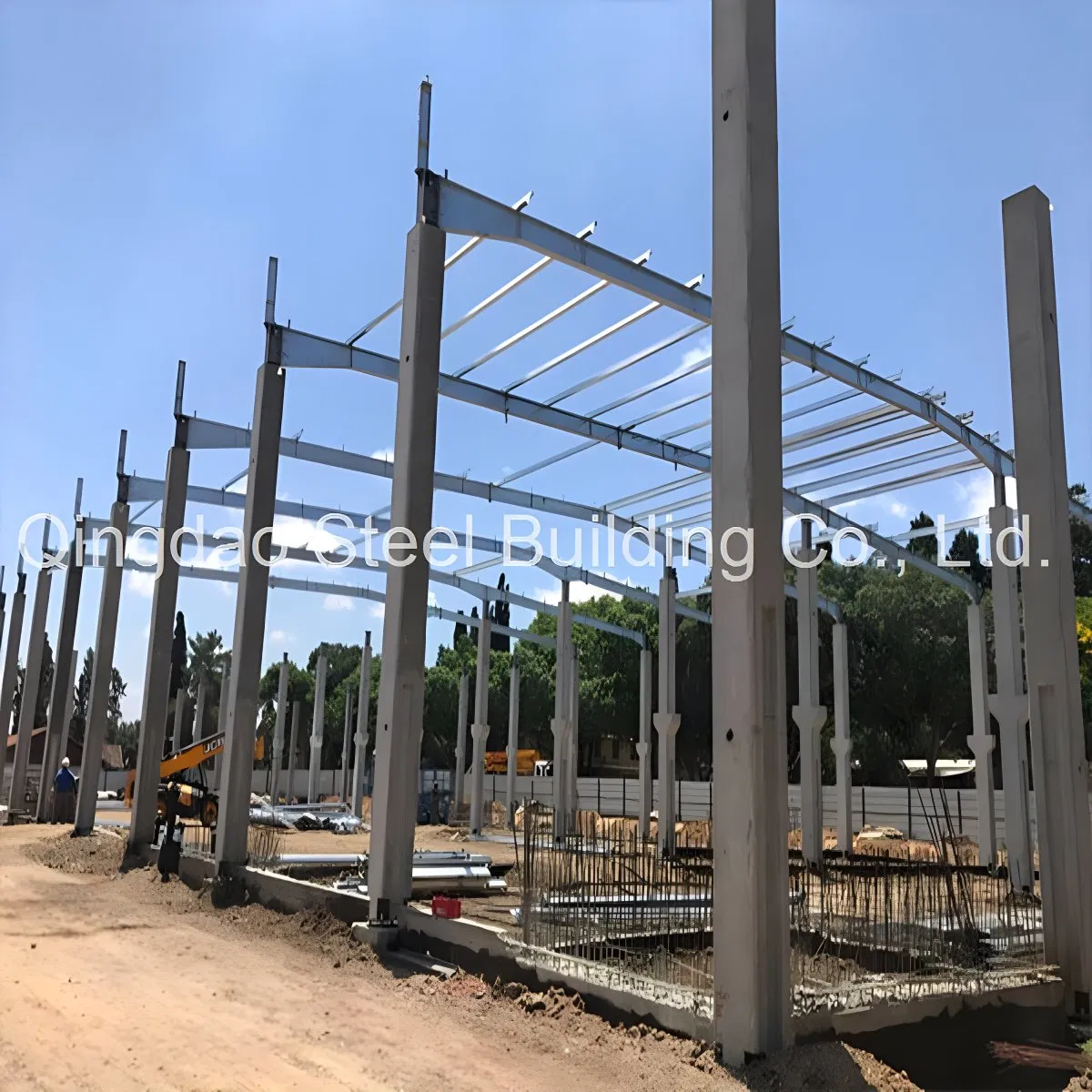 Pre-Engineered Light Steel Structure Frame Warehouse/Workshop/Factory/Plant/Car Park/Stadium/School/Hospital/Storage Prefab Steel Structure Building