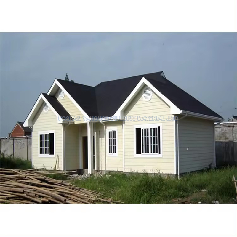 Prefabricated House Villa Easy Install House Luxury Light Steel Sturcture Tiny Modular Prefab Wooden Villa