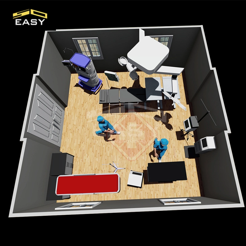 2020 Expandable Container Clinic in Prefabricated Houses 40FT Container Emergency Clinic Medical