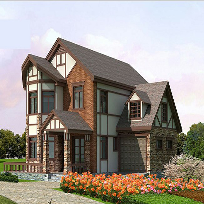 China Modern Luxury Prefabricated Living Modular Light Steel Structure Prefab Villa House