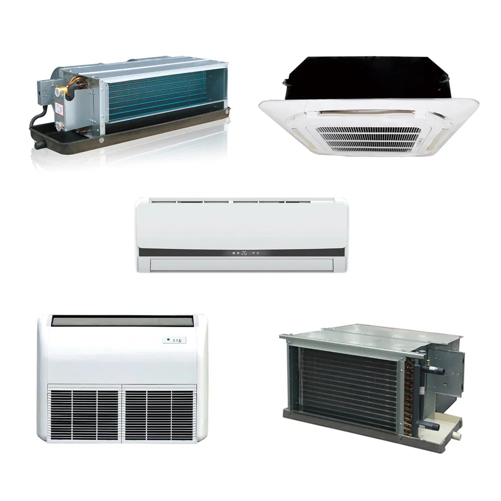 Manufactur HVAC Hot Chilled Water Ultra Thin Wall Mounted Price Heating R410A 220V 50Hz 340-1255 Fan Coil Unit