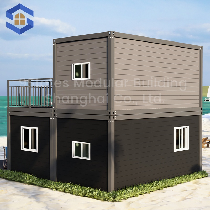 Relocatable Wind Resistant Energy Saving Steel Building for Valley Holiday Accommodation