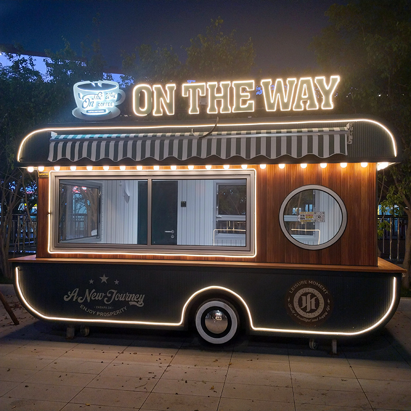 Customizable Portable Coffee Mobile Steel Structure Living Prefab Modular Container Shop