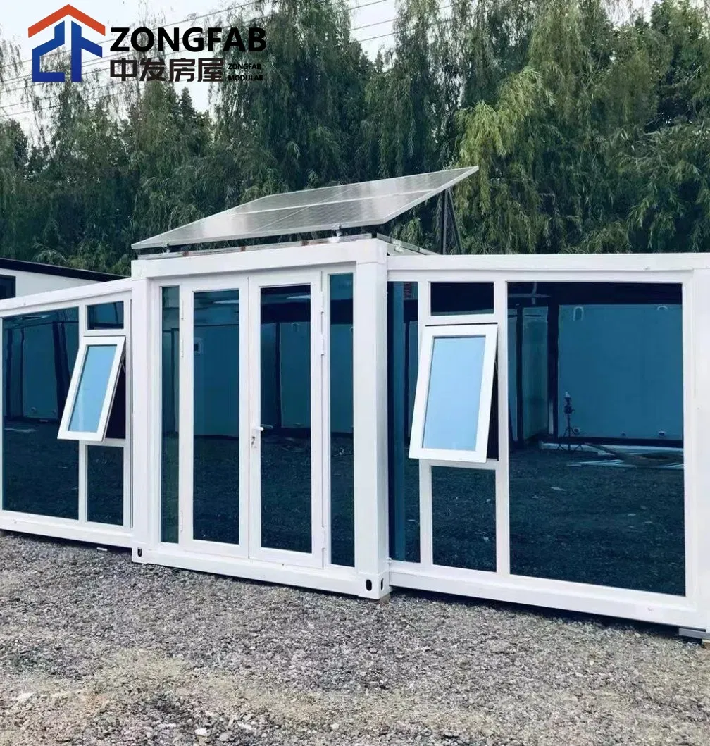Steel Frame Mobile Prefab House Villa Portable Home Decorated Movable Modular Mobile Folding Container Trailer Homes House