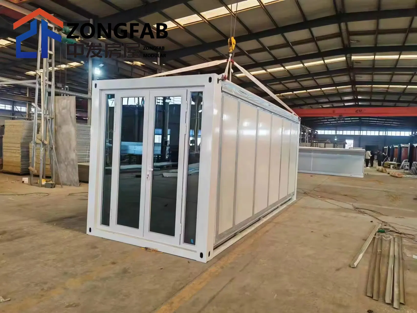Steel Frame Mobile Prefab House Villa Portable Home Decorated Movable Modular Mobile Folding Container Trailer Homes House