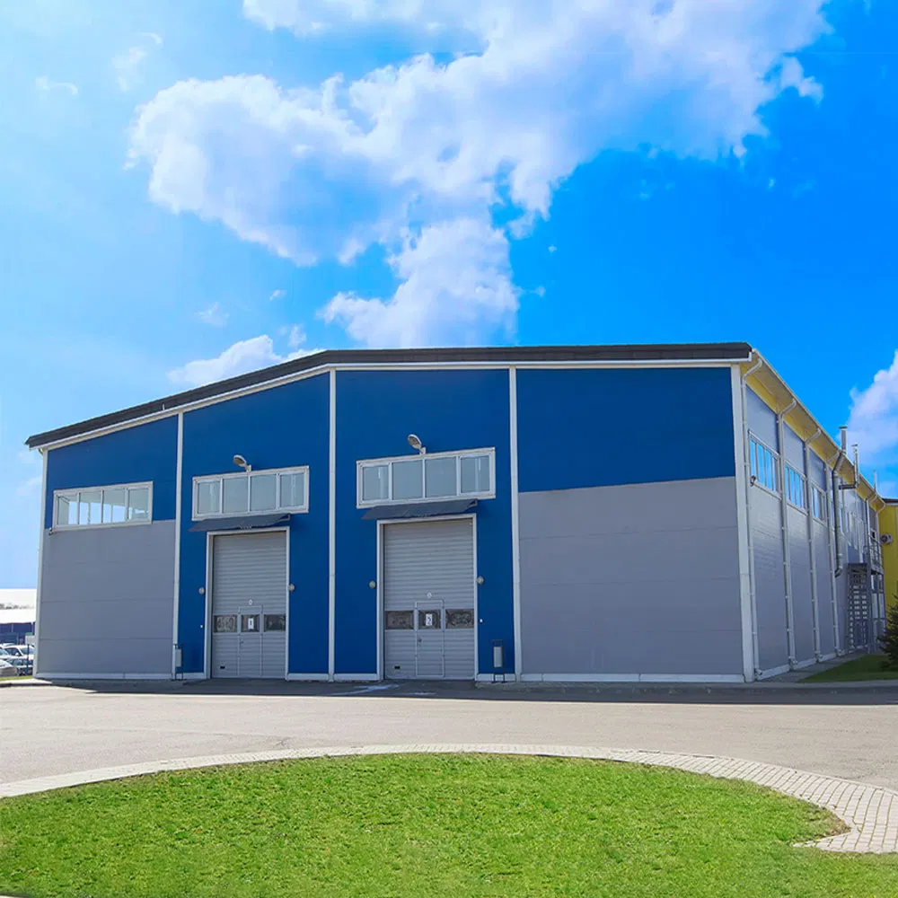 Large Span Steel Space Frame Structure Warehouse Multi-Story Pre Fabricated Steel Building Structural