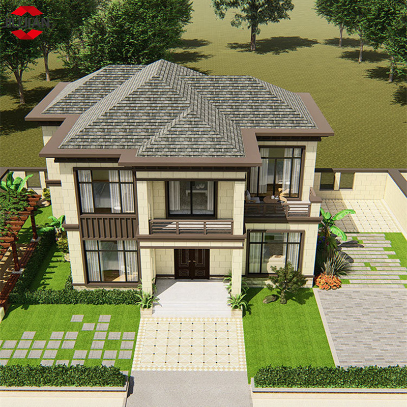 Free Design Light Steel Structure Prefabricated Luxury Villa